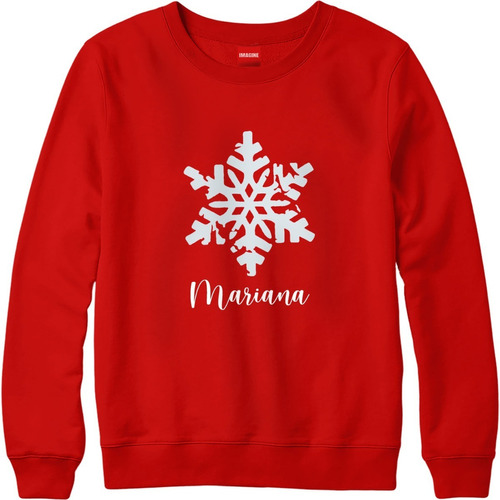 Sudadera Con Nombre Mujer Niña Niño Hombre Navidad Suéter