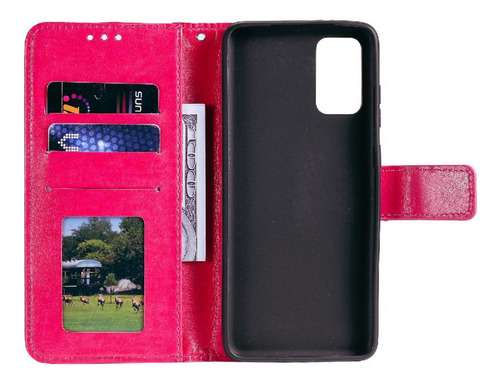 Funda Abatible For Motorola Edge 50 Fusion Pu Cartera De