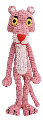 Muñeco Pantera Rosa - Regalo - Tejido Al Crochet - Amigurumi