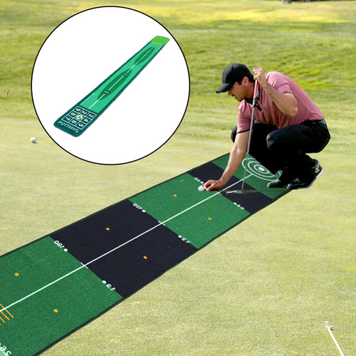Golf Putt Mat Ayuda De Entrenamiento Mat Estilo A