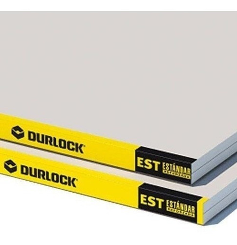 Placa Durlock Standar Reforzada 9,5 Mm 1,20 X 2,40 Mts