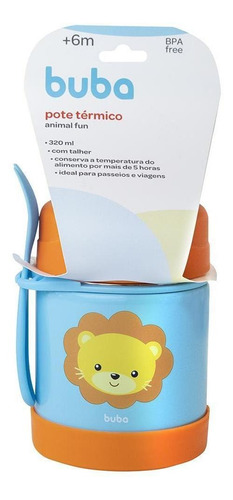 Pote Térmico Alimentação Papinha Bebê Buba Conserva 5 Horas