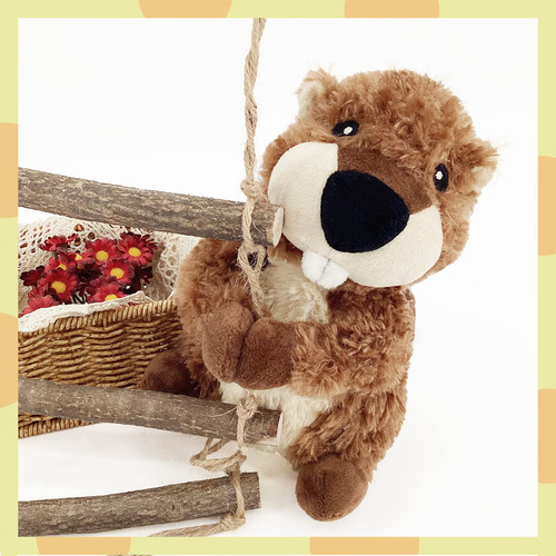 Castor De Peluche 8.5 Pulgadas Para Niños Y Niñas Color