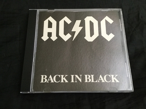 Acdc Back In Black Sin Codigo Cd B2