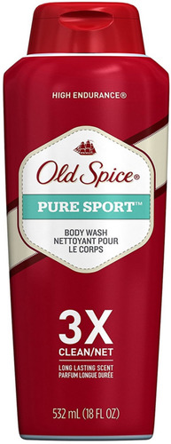 Pack De 6 Old Spice De Alta Resistencia Lavado Del Cuerpo