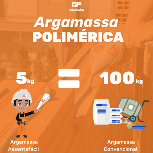 Argamassa Polimérica Para Assentar Tijolo Assentafácil