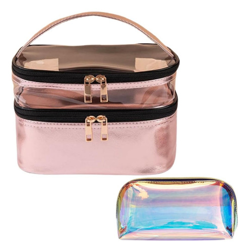 Organizador De Maquillaje - Gran Bolsa De Maquillaje Con Min