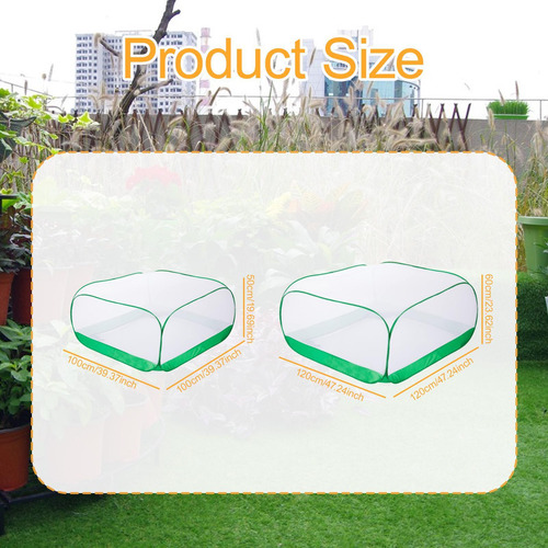 Tienda De Cubierta De Planta De Malla Para La 100x100x50cm