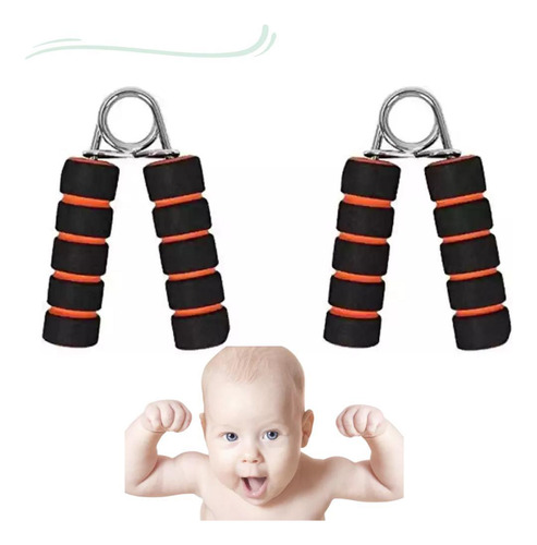 Kit 4 Hand Grip Fortalecimento Mãos Antebraço Punho Dedos