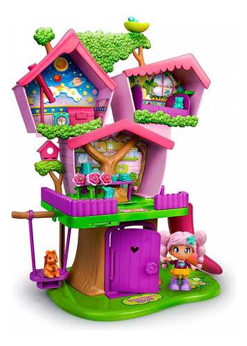 Casa Del Arbol Pinypon  C/ Figura Y Mascotas Shp Tunishop