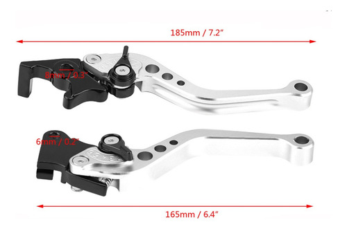 Palancas De Embrague Para Motos Negro