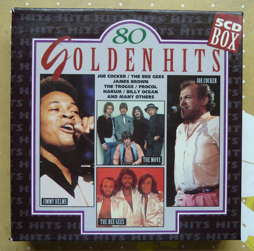 80 Golden Hits 5 Cd Box Set 