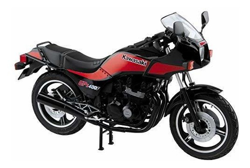 Motocicleta Aoshima 1-12 Serie No 36 Kawasaki Gpz 400f