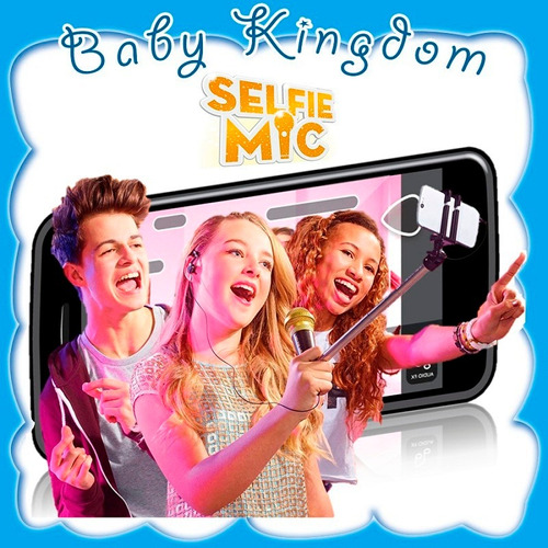Karaoke Nuevo Selfie Mic Para Telefono Celular Graba Edita