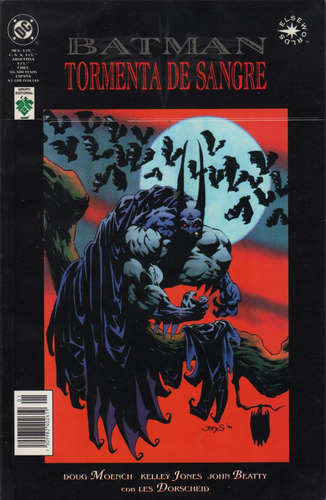 Comic Batman Tormenta De Sangre / Dracula 2 Tomos Vid (Usado)