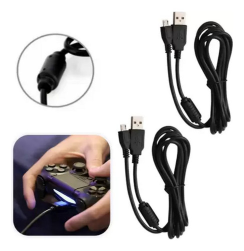 Cabo Carregador Controle Ps4 Playstation 4 V8 Micro Usb 2.0m
