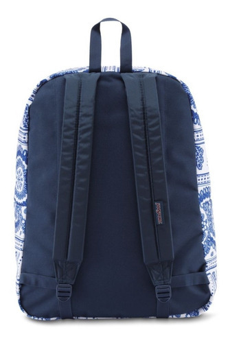Mochila Jansport Mujer Azul Blanco Super Break Js00t5010l0