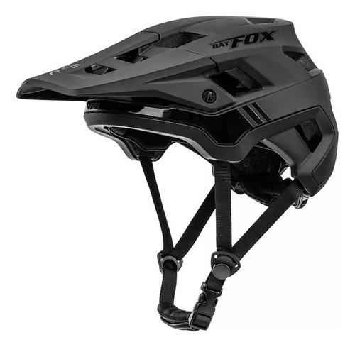 Capacete de mountain bike ultraleve cor preto tamanho M