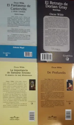 Lote X 3 Libros De Oscar Wilde Gradifco Nuevos *