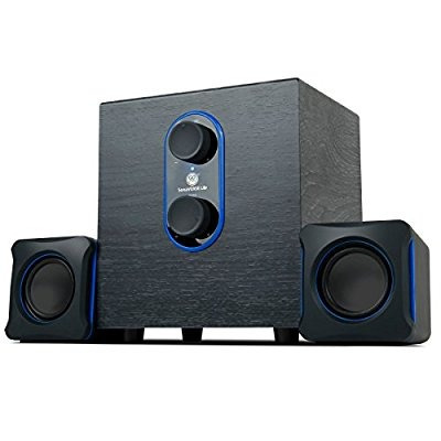 Gogroove Lbr 2.1 Usb Altavoces De La Computadora Con Subwoof