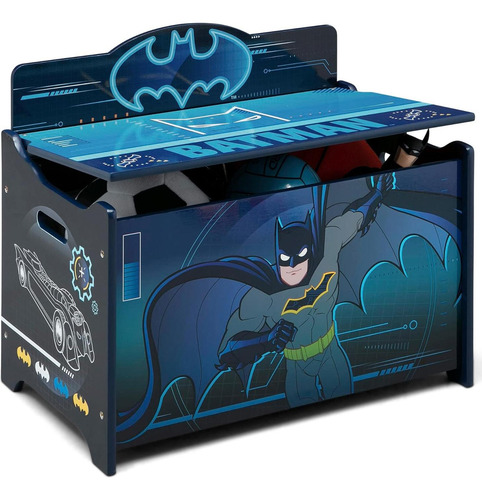 Caja De Juguetes Batman Delta Children 59.69x36.20x52.07cm