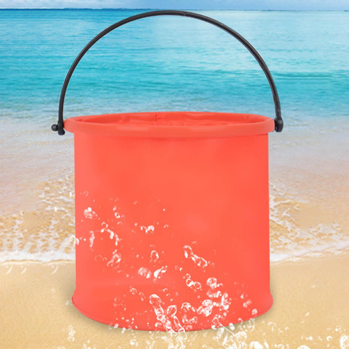 Cubo Plegable Para Ahorrar Espacio, Cubo De Pesca, Lavabo