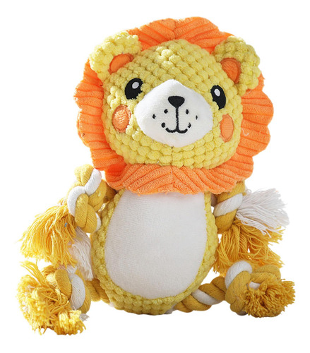 Lindo Juguete Chirriante De Felpa Para Perros, Juguete León