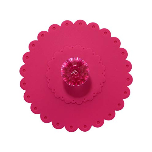 6 Tapas De Silicona Herméticas Para Tazas Creative Diamond G