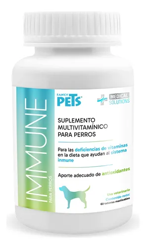 comprar Multivitaminico Immune Tabletas Para Perros 60 Pz Fancy Pets