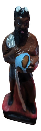 Imagen Artesanal Exu Giramundo 20cm Yeso Exu Giramundo