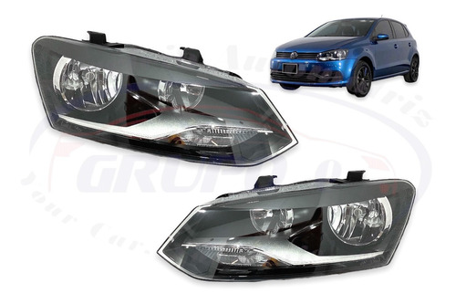 Par Faros L / R Vw Polo 2017 2018 2019 2020 2021 Nuevos 