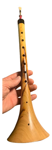 Zurna /oboe Turco Con Tudel Y Caña Madera Damasco Importada