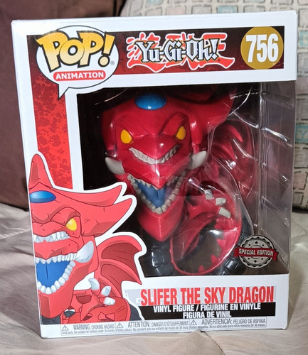Funko Pop Yugi Oh Slifer, Obelisk Y Exodia (Usado)