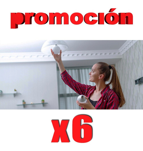 Bombita Lamparita 60w Led Lamparillas Promo X6 Pack