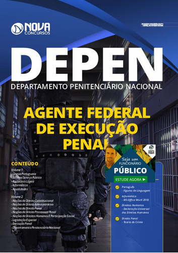 Apostila Depen - Agente Penitenciário Federal Execução Penal