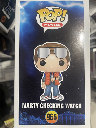 Funko Pop Marty Checking Watch 965 San Diego Comic Con 2020 (Usado)