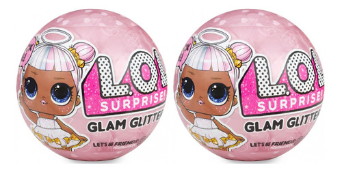 Set De 2 Juguetes Big Sister Lol Surprise Glam Glitter