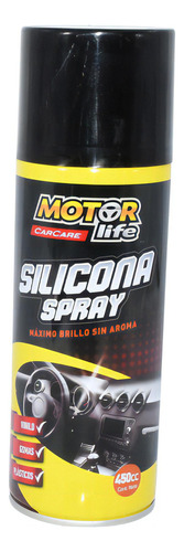 Silicona Spray Motorlife 450cc Color Incoloro