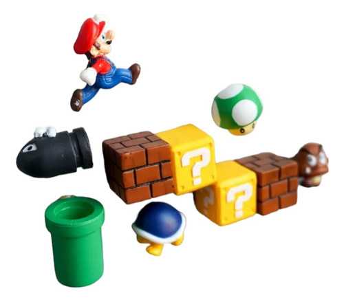 Mario Bros Imantado Juego Por 10 Unidades