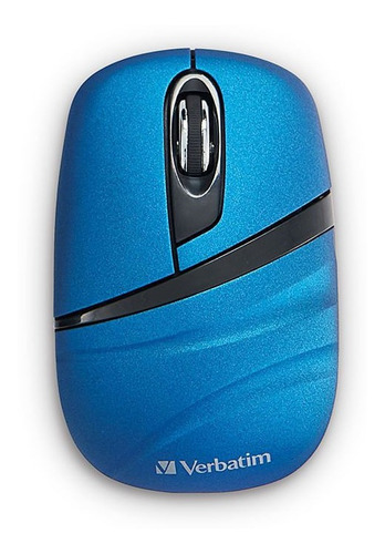 Mouse Inalambrico Mini Verbatim Azul Ideal Oficina