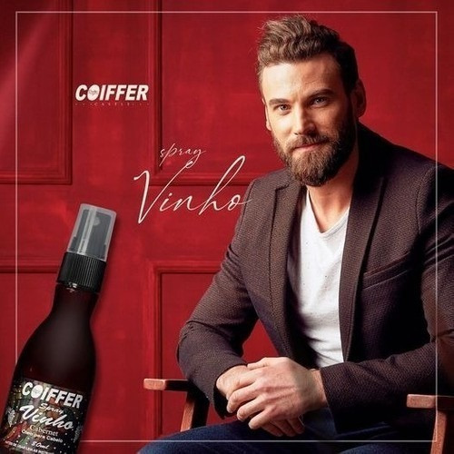Imagem 2 de 3 de Spray Capilar Vinho Coiffer 80ml Doa Proteção Aos Fios