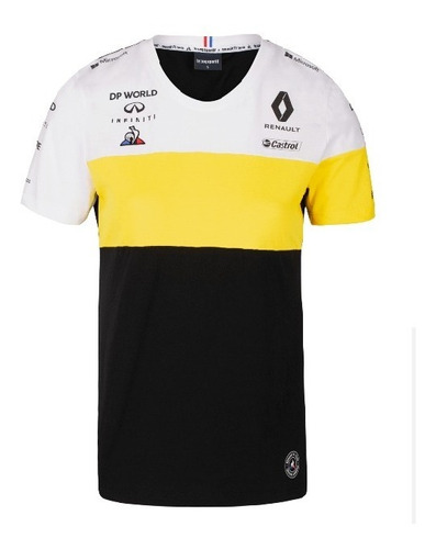 Playera Renault F1 Team Ricciardo Blanca Colección **2020**