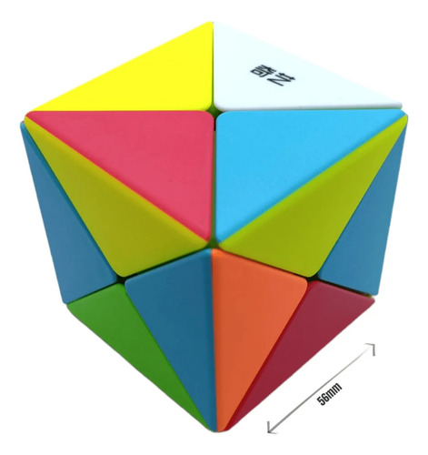 Cubo Dino X Cube Stickerless Speedcube Qiyi