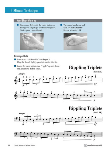 Adult Piano Adventures 2: All-in-one Piano Course, Lessons -