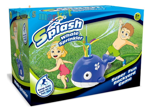 Rociador De Agua Infantil Manguera Magnific Splash Jardín