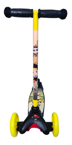 Imagem 2 de 6 de Patinete Infantil Com Kit De Proteção Capacete - Unitoys