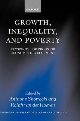 Libro Growth, Inequality, And Poverty - Rolph Van Der Hoe...