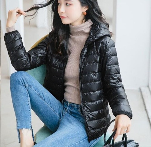 Chaqueta De Plumas Ultraligera Chaquetas De Invierno Básicas