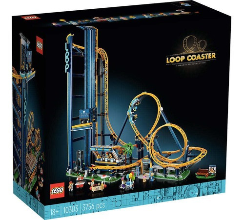 Lego Icons Creator 10303 - Montanha Russa Loop Coaster