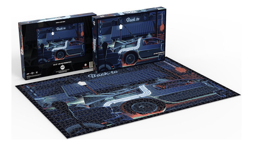 Back To The Future Volver Al Futuro Rompecabezas 1000p Mondo